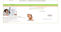 Desktop Screenshot of moncompte.capiconsult.com