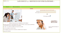 Tablet Screenshot of moncompte.capiconsult.com